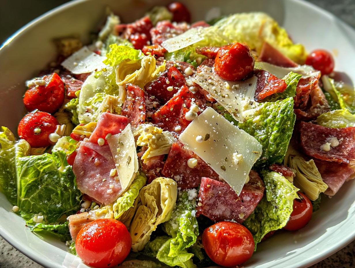 Minute Antipasto Salad: Quick & Easy Italian Weeknight Meal
